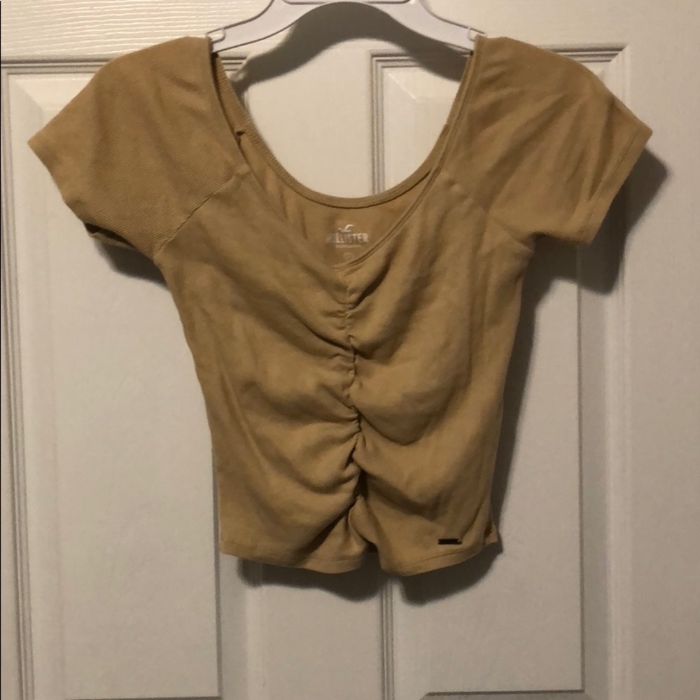 scrunched blouse